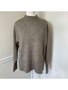 H&M Wool Blend Mock Neck Pullover XS
